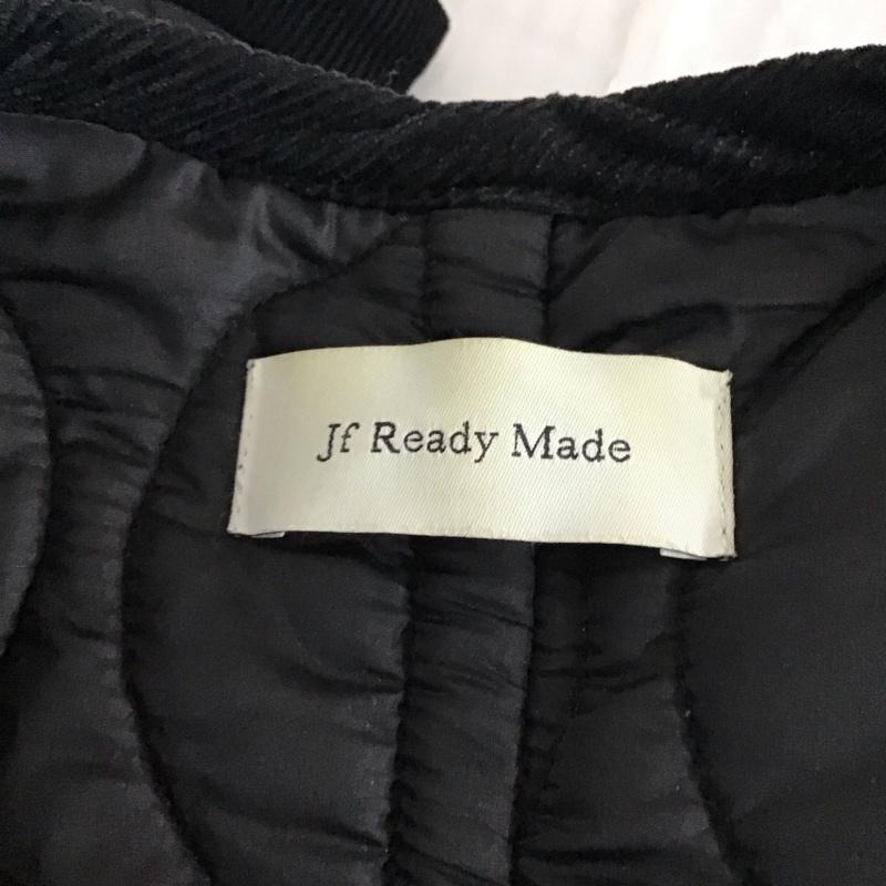 ジェイエフレディイメイド JF Ready Made コート コート一般 ノーカラーキルティングコート 8912202-02 FREE 無地 黒 / ブラック / レディース USED 古着 中古 10121491
