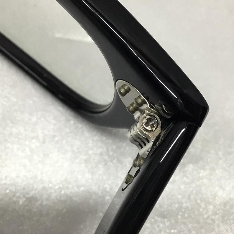 オリバーピープルズ OLIVER PEOPLES めがね・サングラス めがね 49 21-145 Ari-A BK 伊達めがね ワンポイント 黒 / ブラック / メンズ USED 古着 中古 10115574