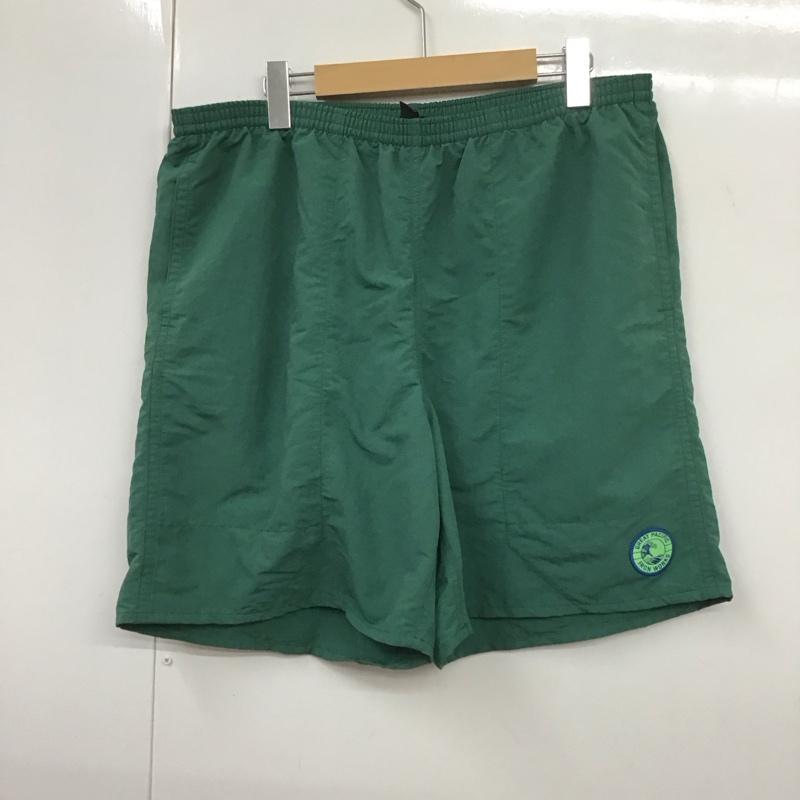 パタゴニア patagonia パンツ ショートパンツ 58035sp24 ショートパンツ ハーフパンツ greatpacificironworks L ロゴ、文字 緑 / グリーン / メンズ USED 古着 中古 10131480