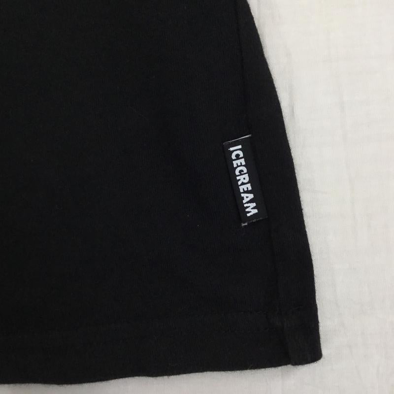アイスクリーム ICECREAM Tシャツ 半袖 XL プリント 黒 / ブラック / メンズ USED 古着 中古 10139000