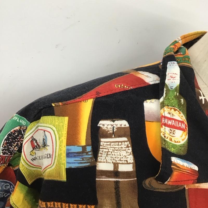 古着 USED シャツ、ブラウス 半袖 半袖シャツ カラーシャツ 半袖カットソー アロハシャツ プリントシャツ XL プリント マルチカラー / マルチカラー / メンズ USED 古着 中古 10106832