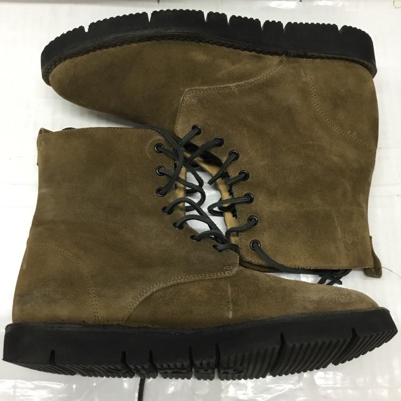 ブッテロ BUTTERO ブーツ 一般 D5610 スウェード 41 1/2 無地 ベージュ / ベージュ / メンズ USED 古着 中古 10113687