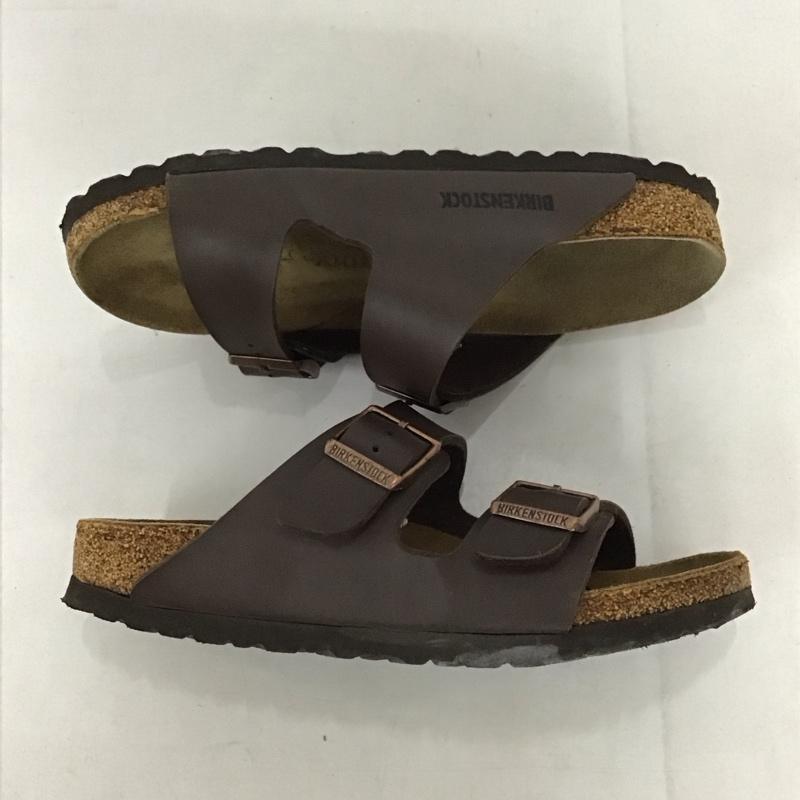 ビルケンシュトック BIRKENSTOCK サンダル サンダル 36 ベルト ロゴ、文字 茶 / ブラウン / レディース USED 古着 中古 10132470