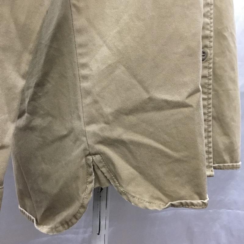 ユナイテッドアローズ UNITED ARROWS シャツ、ブラウス 長袖 1511-199-0275 スパンコール 無地 茶 / ブラウン / レディース USED 古着 中古 10118482