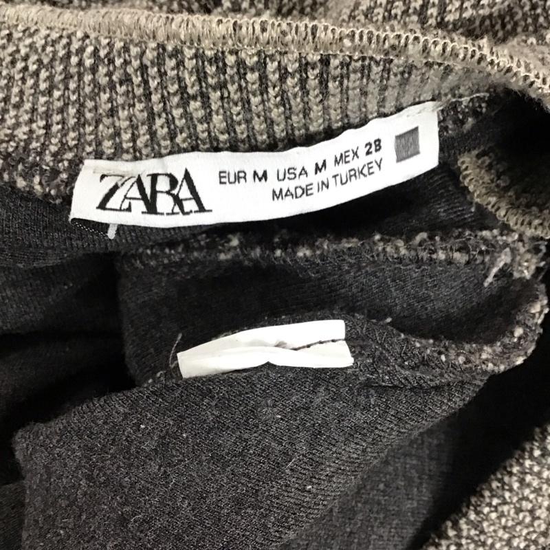 ザラ ZARA セットアップ セットアップ ノースリーブ タイトスカート セット スリット M 無地 灰 / グレー / レディース USED 古着 中古 10122025
