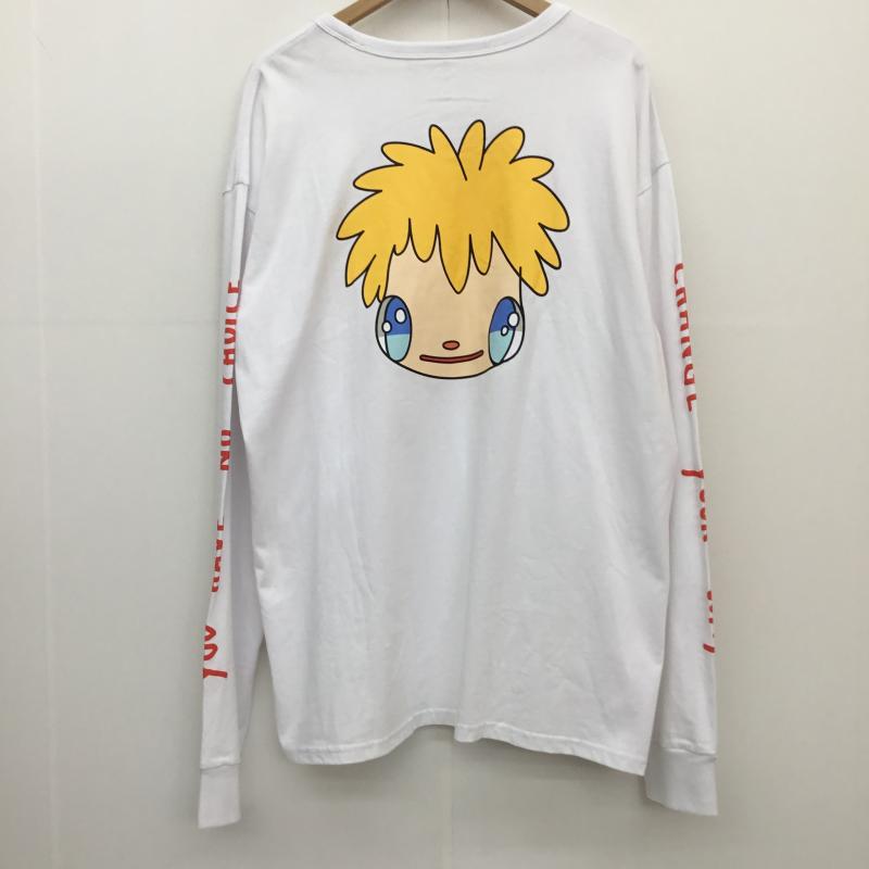 バンズボルト VANS VAULT カットソー 長袖 VANS VAULT Javier Calleja バビエル カジェハ XL ロゴ、文字 X プリント X キャラクター 白 / ホワイト /  メンズ USED 古着 中古 10112603