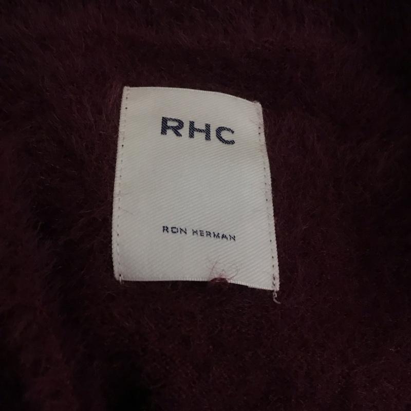 ロンハーマン Ron Herman カーディガン 長袖 RHC Vネック ロングカーディガン 無地 ボルドー / ボルドー / レディース USED 古着 中古 10109045