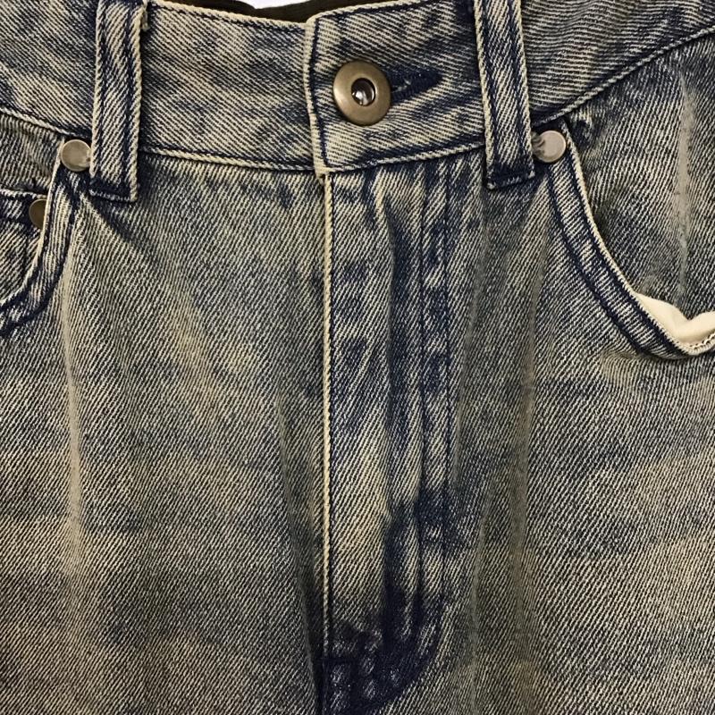 スライ SLY パンツ デニム、ジーンズ 030HAZ31-4501 J/W DOCKING SW STRAIGHT 1 無地 青 / ブルー / レディース USED 古着 中古 10137771