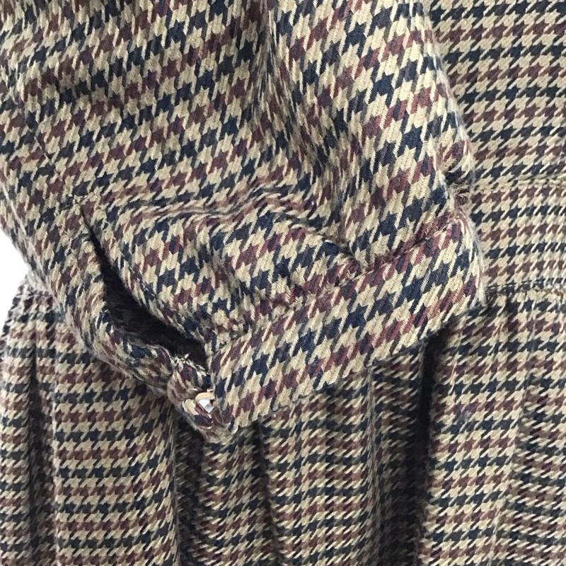 マウジー MOUSSY ワンピース ロングスカート 010dag30-5900 CHECKPUFFSLEEVEドレス ロングワンピース フレアスカート 1 チェック マルチカラー / マルチカラー / レディース USED 古着 中古 10112204