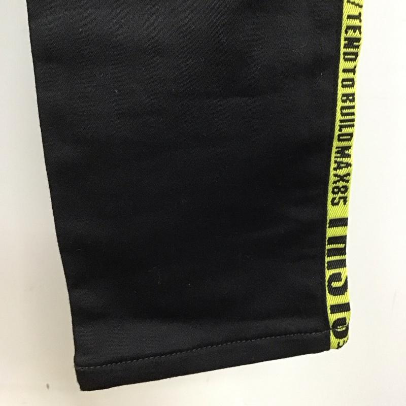 ザラ ZARA ボトムス ボトムス ジャージ スポーツウェア サイドラインパンツ トラックパンツ S ロゴ、文字 黒 / ブラック / メンズ USED 古着 中古 10109763