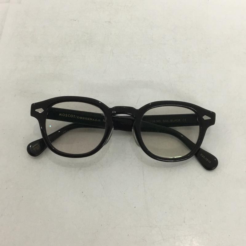 モスコット MOSCOT めがね・サングラス めがね LEMTOSH ワンポイント 黒 / ブラック / メンズ USED 古着 中古 10137935