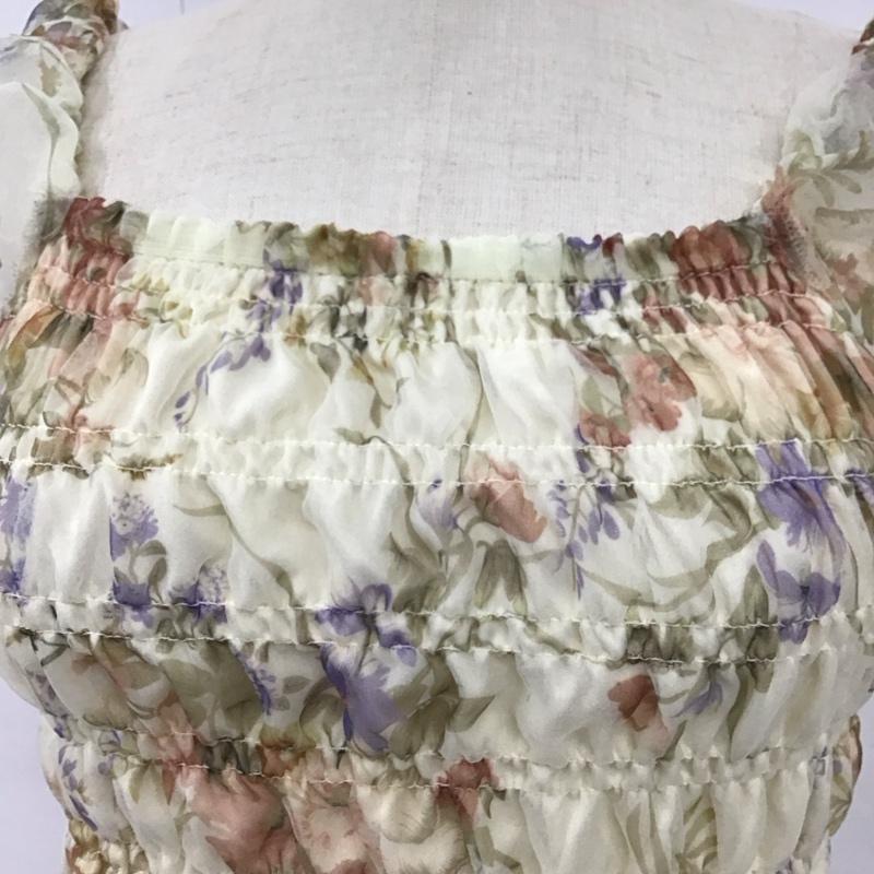フーズフーチコ who s who Chico カットソー 半袖 FREE 花柄 マルチカラー / マルチカラー /  レディース USED 古着 中古 10113990
