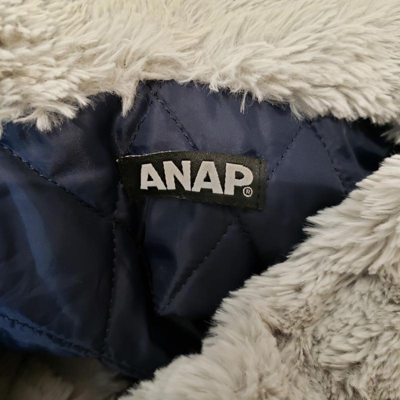 アナップ ANAP コート コート一般 M 無地 紺 / ネイビー / レディース USED 古着 中古 10012232