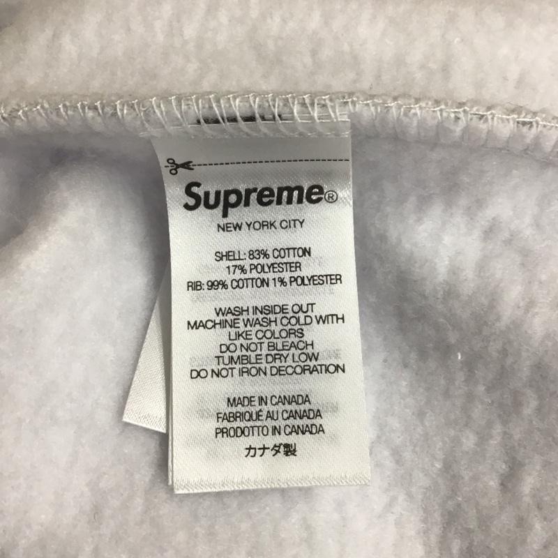 シュプリーム Supreme トレーナー 長袖 23aw nyccrewneck 長袖トレーナー スウェット L ロゴ、文字 灰 / グレー / メンズ USED 古着 中古 10115140