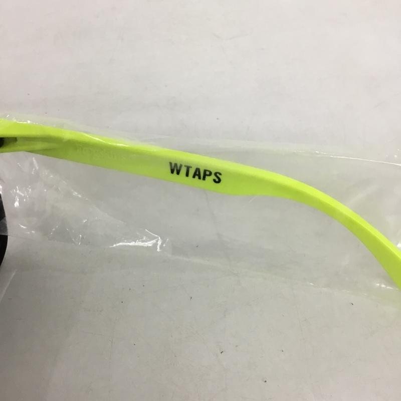 ダブルタップス W)TAPS めがね・サングラス サングラス OAKLEY OO9245-34 FROGSKINS 16SS ロゴ、文字 黒 / ブラック / X 黄 / イエロー / メンズ USED 古着 中古 10132040