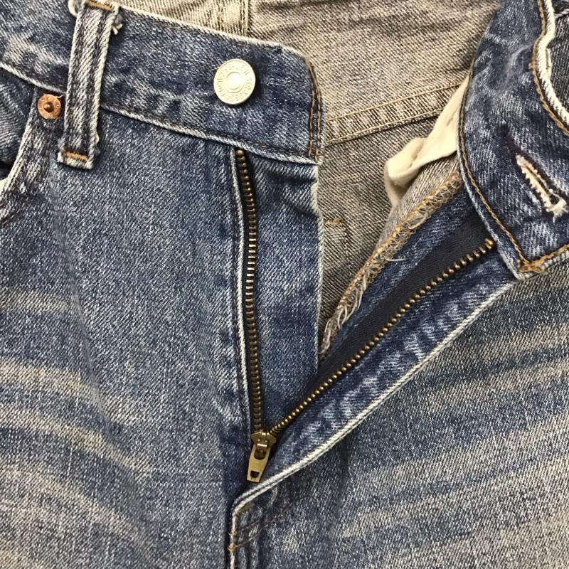 リーバイストラウスアンドコー Levi Strauss & co. パンツ デニム、ジーンズ デニムパンツ ストレートパンツ ワイドパンツ カジュアルパンツ 32インチ 無地 インディゴ / インディゴ /  メンズ USED 古着 中古 10124013