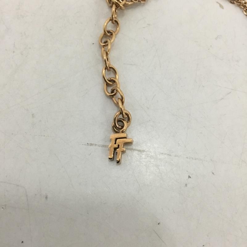 フォリフォリ Folli Follie アクセサリー ネックレス、ペンダント ロゴ、文字 金 / ゴールド / レディース USED 古着 中古 10137866
