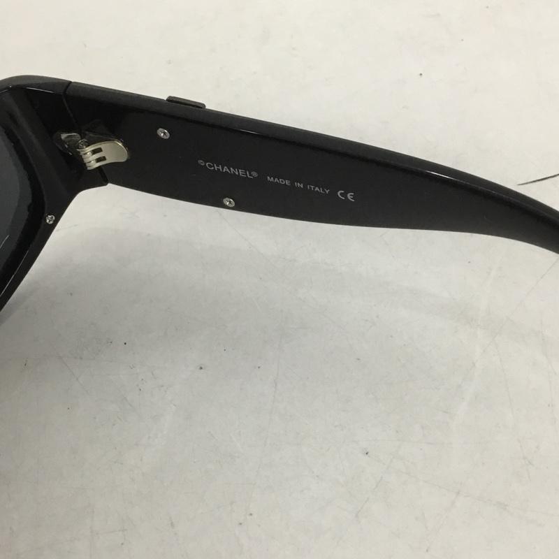 シャネル CHANEL めがね・サングラス サングラス CH5072 ロゴ、文字 黒 / ブラック / レディース USED 古着 中古 10133928