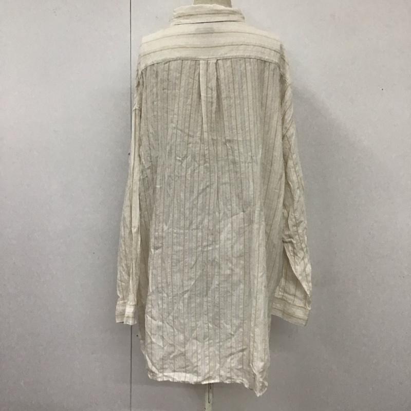 ニコアンド niko and... シャツ、ブラウス 長袖 NKN24643SM FREE ストライプ マルチカラー / マルチカラー / レディース USED 古着 中古 10110320