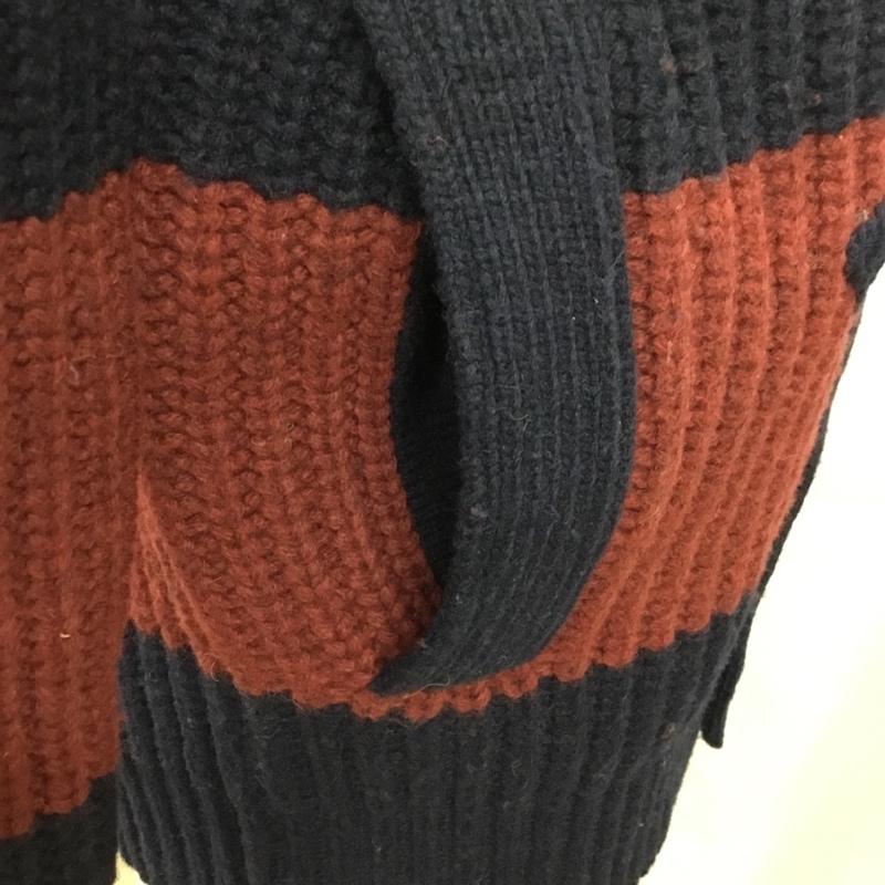 トミーヒルフィガー TOMMY HILFIGER ジャケット、上着 ジャケット、ブレザー 長袖ニットジャケット 前開きニットカーディガン カジュアルジャケット M ボーダー柄 マルチカラー / マルチカラー / メンズ USED 古着 中古 10113546