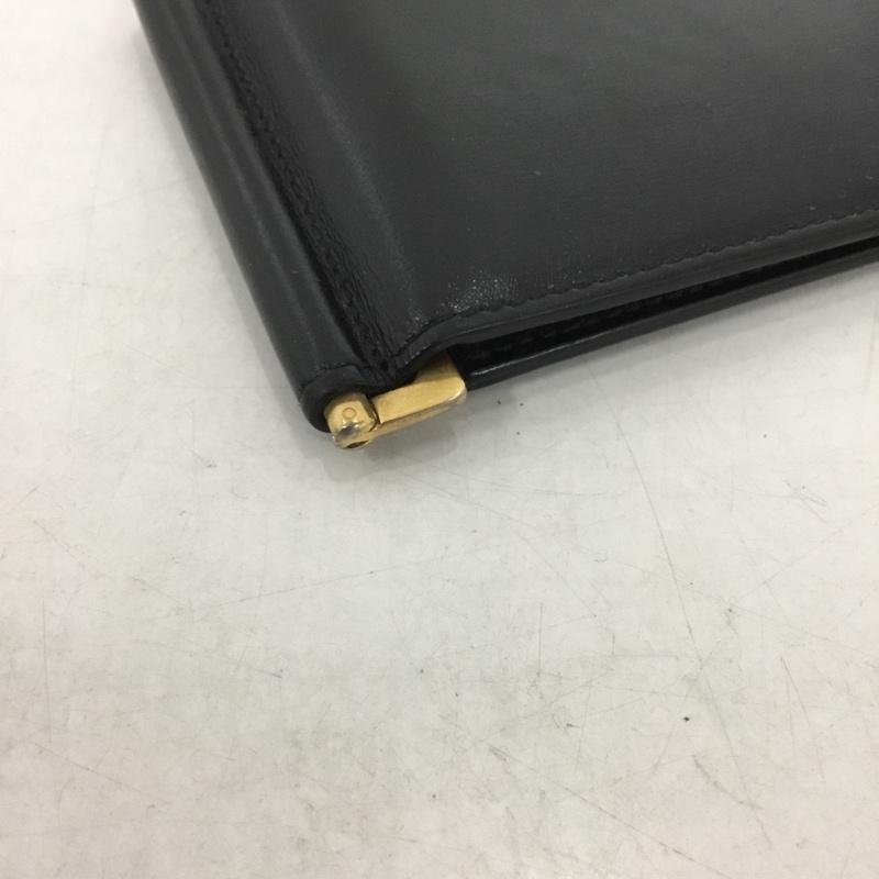 イヴサンローラン Yves Saint Laurent ファッション小物 マネークリップ ロゴ、文字 黒 / ブラック / メンズ USED 古着 中古 10138845