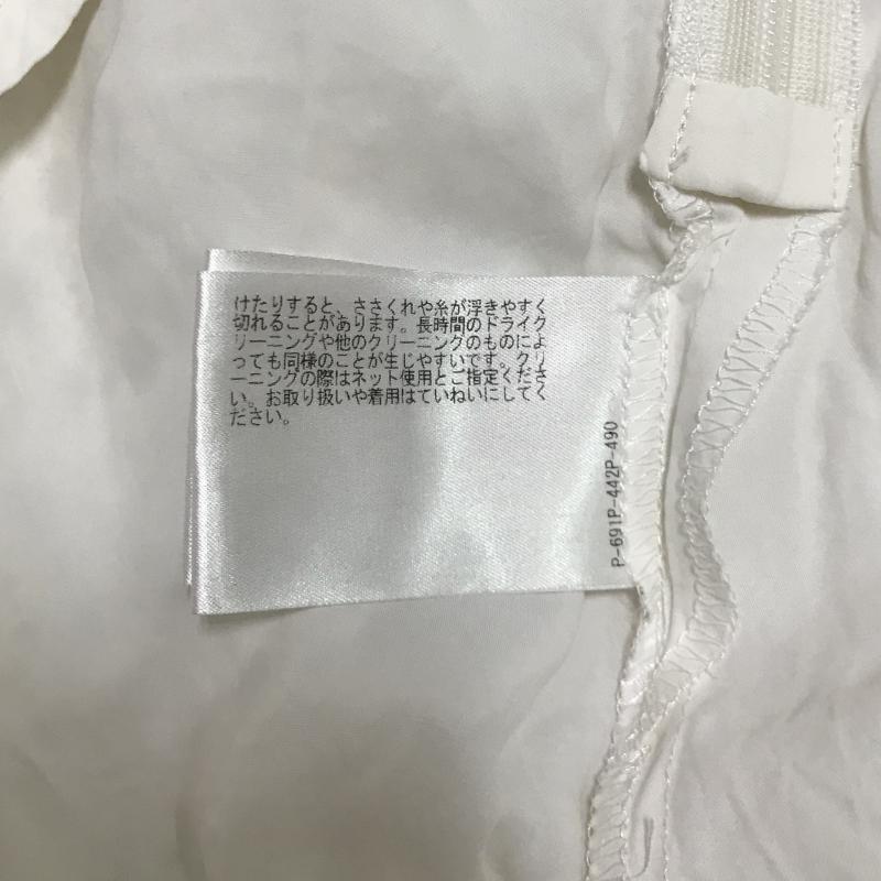 アナイ ANAYI スカート ひざ丈スカート M 花柄 白 / ホワイト / レディース USED 古着 中古 10034834