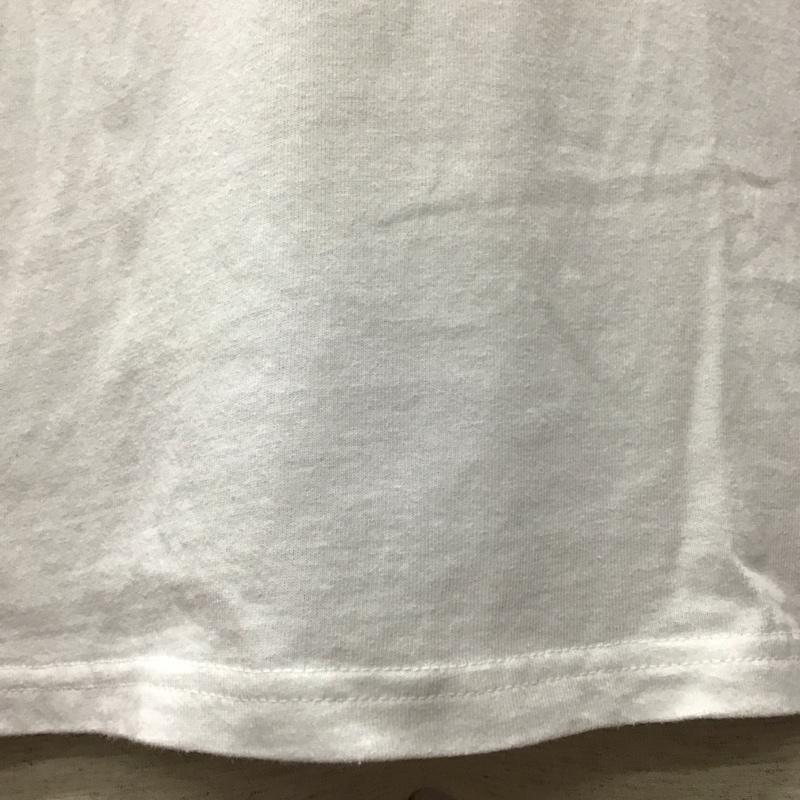 ヴィジョン ストリート ウェア VISION STREET WEAR Tシャツ 半袖 クルーネック 胸ポケット M ロゴ、文字 白 / ホワイト / メンズ USED 古着 中古 10117030
