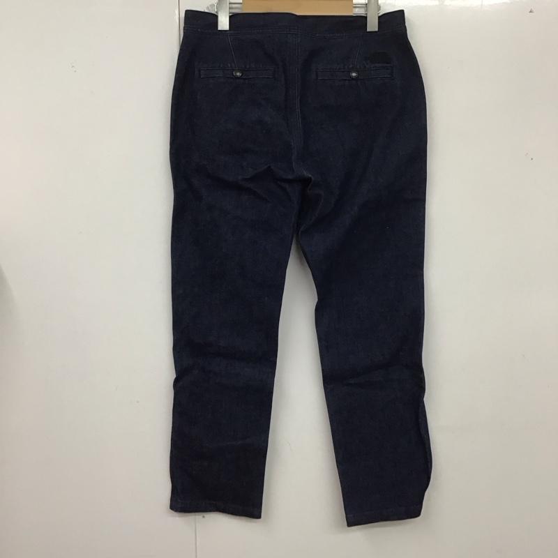 ザノースフェイス THE NORTH FACE パンツ デニム、ジーンズ nb31832 ボトム ワイドパンツ カジュアルパンツ M ロゴ、文字 インディゴ / インディゴ /  メンズ USED 古着 中古 10126317