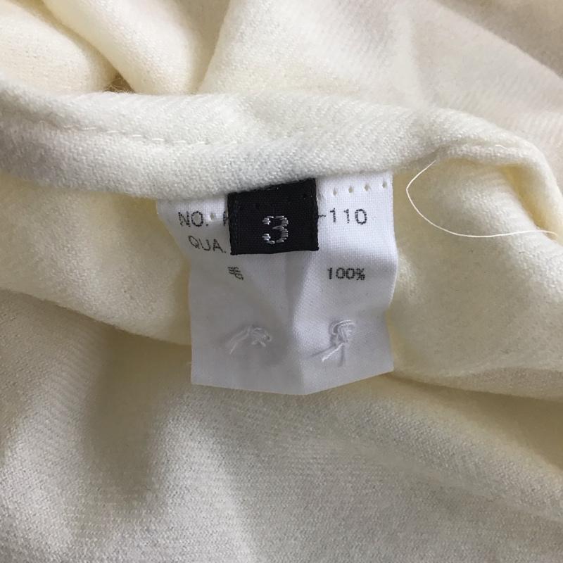 キート kiit カットソー 長袖 長袖カットソー Vネックシャツカットソー カジュアルシャツカットソー 3 無地 ベージュ / ベージュ / メンズ USED 古着 中古 10107766