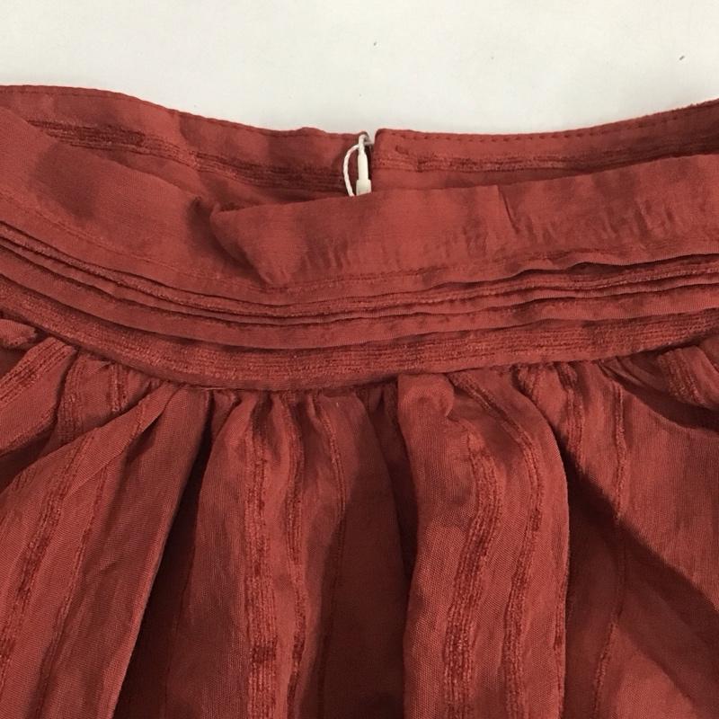 フラーネ Frene シャツ、ブラウス 長袖 2way M 無地 赤 / レッド / レディース USED 古着 中古 10130280