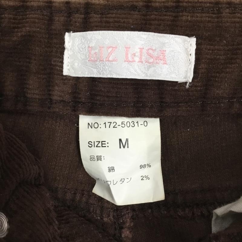 リズリサ LIZ LISA パンツ ショートパンツ ショートパンツ ハーフパンツ カジュアルパンツ コーデュロイパンツ M 無地 茶 / ブラウン / メンズ USED 古着 中古 10114256