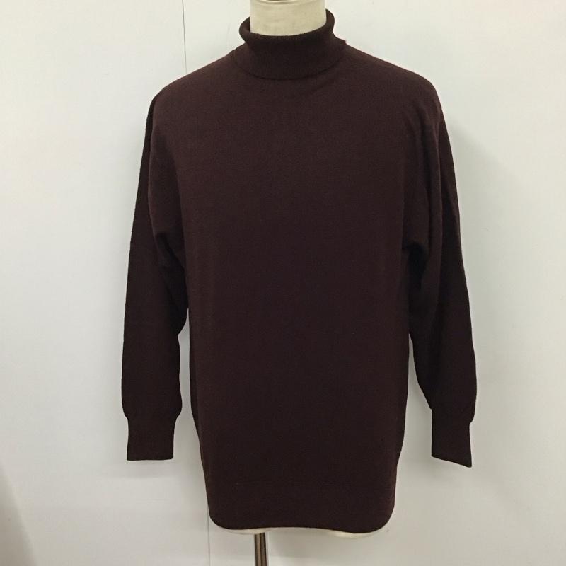 コムデギャルソン COMME des GARCONS ニット、セーター 長袖 長袖ニットカットソー ニット セーター タートルネックニット 無地 えんじ / ワインレッド / メンズ USED 古着 中古 10115380