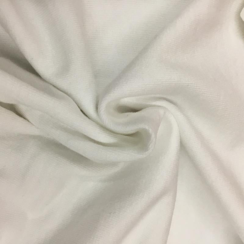 ミルクフェド MILKFED. Tシャツ 半袖 半袖カットソー プリントTシャツ クルーネックカットソー M ロゴ、文字 白 / ホワイト / レディース USED 古着 中古 10112249