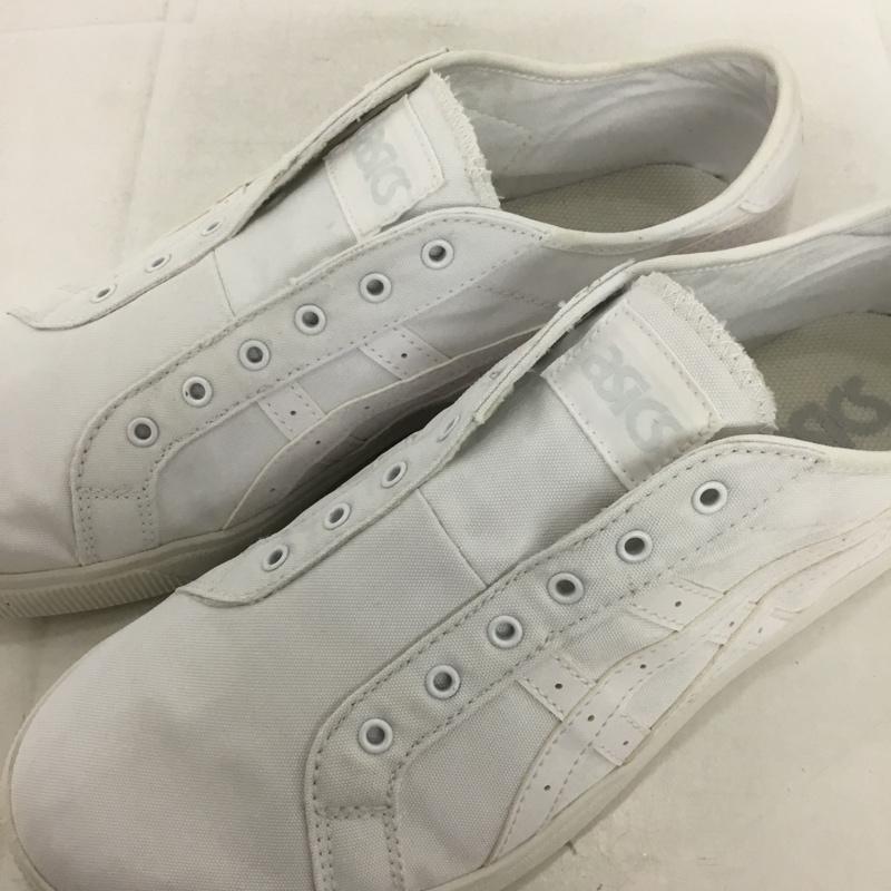 アシックス ASICS スニーカー スニーカー 1193A174 CLASSIC CT SLIP-ON スリッポン 28cm 28.0cm ロゴ、文字 白 / ホワイト / メンズ USED 古着 中古 10138032