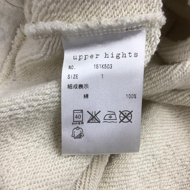 アッパーハイツ upperhights カットソー 半袖 半袖カットソー プリントスウェット クルーネックカットソー 1 ロゴ、文字 灰 / グレー / レディース USED 古着 中古 10122974