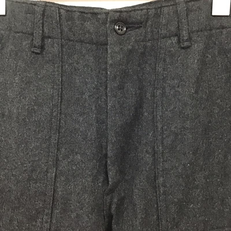 オアスロウ orSlow パンツ スラックス ワイドパンツ カジュアルパンツ ワークパンツ ストレッチ M 無地 灰 / グレー / メンズ USED 古着 中古 10130749