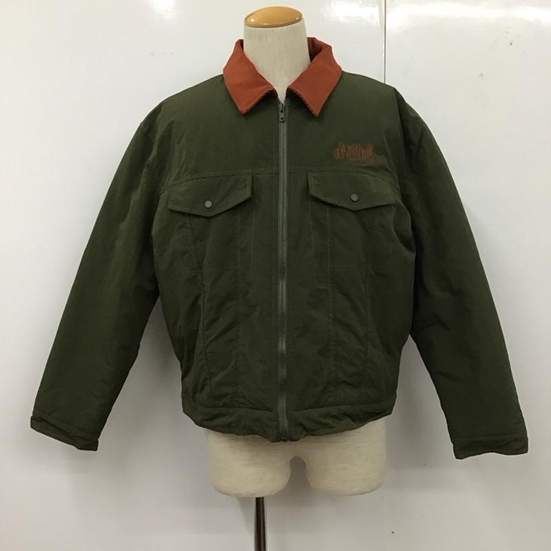 ホッターザンヘル HTH ジャケット、上着 ジャンパー、ブルゾン AZR-HTH-0001-031 ジップアップジャケット アウター カジュアルジャケット FREE ロゴ、文字 カーキ / カーキ / レディース USED 古着 中古 10110255