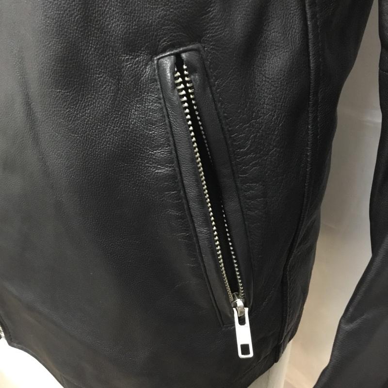アイテムズ アーバンリサーチ ITEMS URBAN RESEARCH ジャケット、上着 ジャンパー、ブルゾン ジップアップジャケット ジャンパー ジャケット カジュアルジャケット アウター 40 無地 黒 / ブラック / メンズ USED 古着 中古 10112303