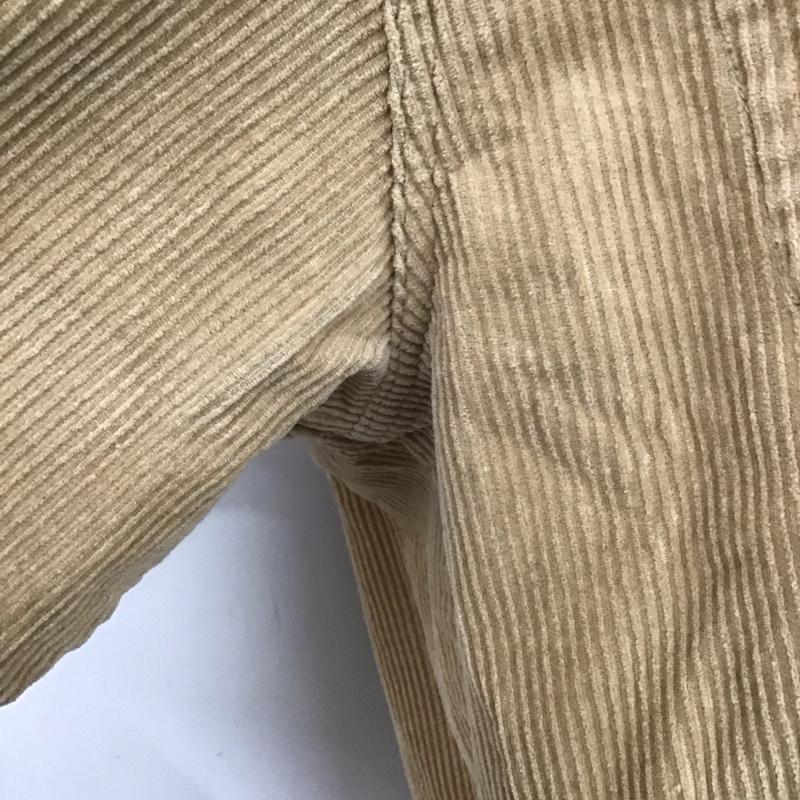 ザラ ZARA ジャケット、上着 ジャケット、ブレザー 8372 227 711 コーデュロイ オーバーサイズ M 無地 ベージュ / ベージュ / レディース USED 古着 中古 10107518
