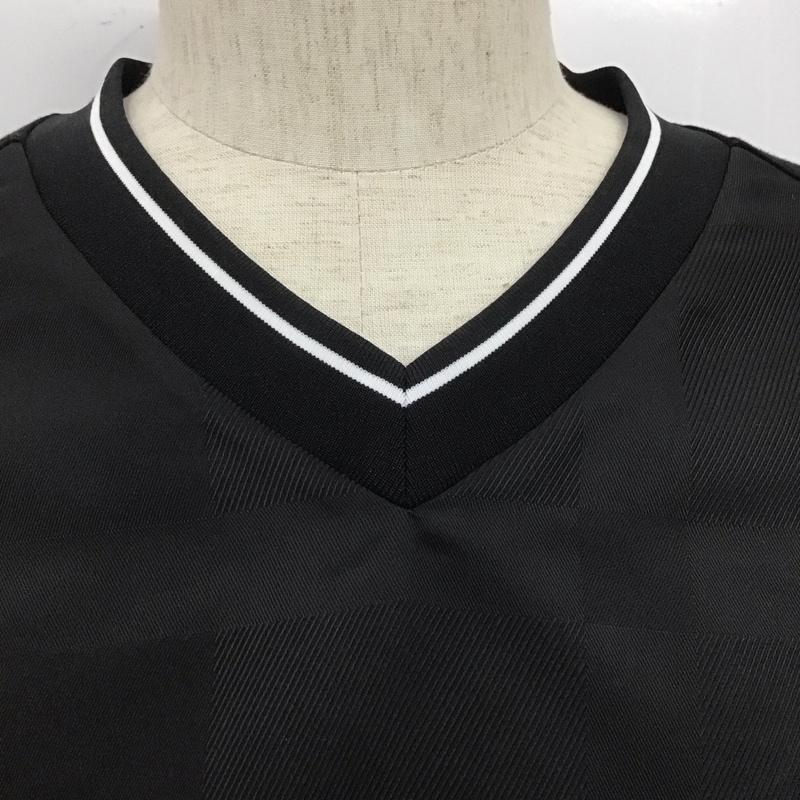 ブラックレーベルクレストブリッジ BLACK LABEL CRESTBRIDGE カットソー 長袖 長袖カットソー Vネックカットソー ロングスリーブカットソー L 無地 黒 / ブラック / メンズ USED 古着 中古 10106573
