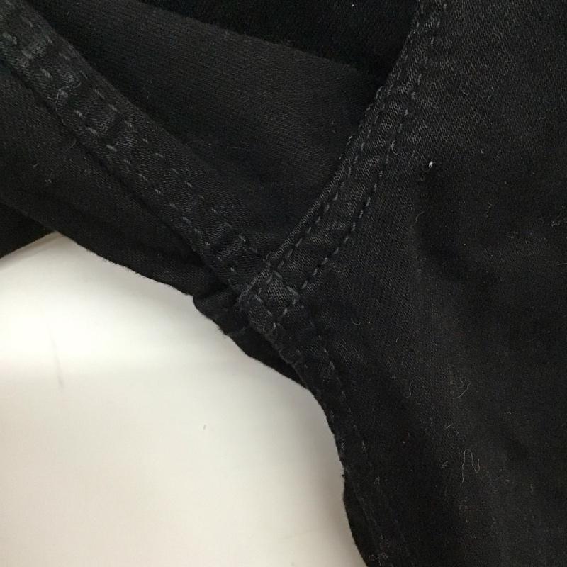 ザラ ZARA パンツ デニム、ジーンズ デニムパンツ スリムパンツ カジュアルパンツ ストレッチパンツ 42 無地 黒 / ブラック / メンズ USED 古着 中古 10134808