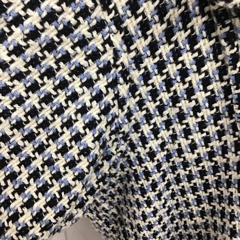 ザラ ZARA ジャケット、上着 ジャケット、ブレザー ツイード L チェック マルチカラー / マルチカラー / レディース USED 古着 中古 10120263