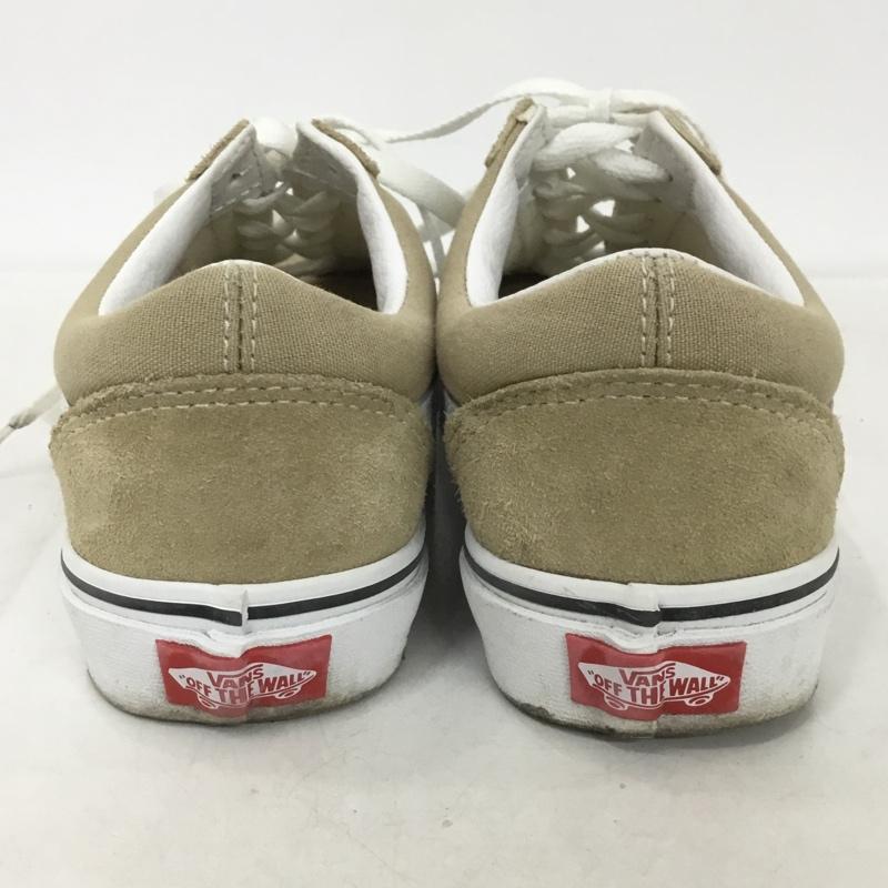 バンズ VANS スニーカー スニーカー 508731 23cm 23.0cm ロゴ、文字 ベージュ / ベージュ / レディース USED 古着 中古 10136930