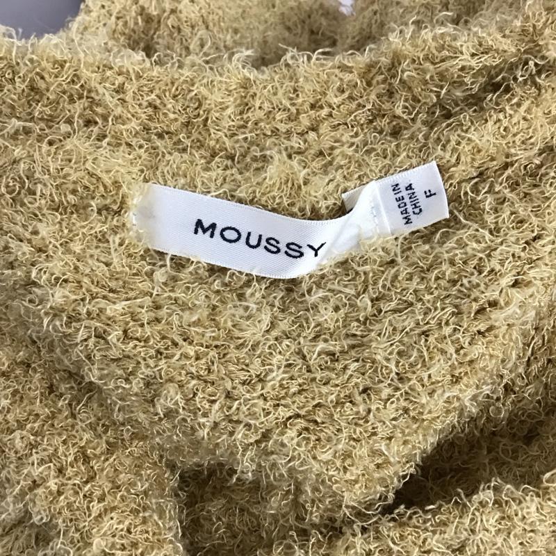 マウジー MOUSSY カーディガン 長袖 010csh70-0250 カーディガン 長袖カーディガン FREE 無地 ベージュ / ベージュ / メンズ USED 古着 中古 10123730