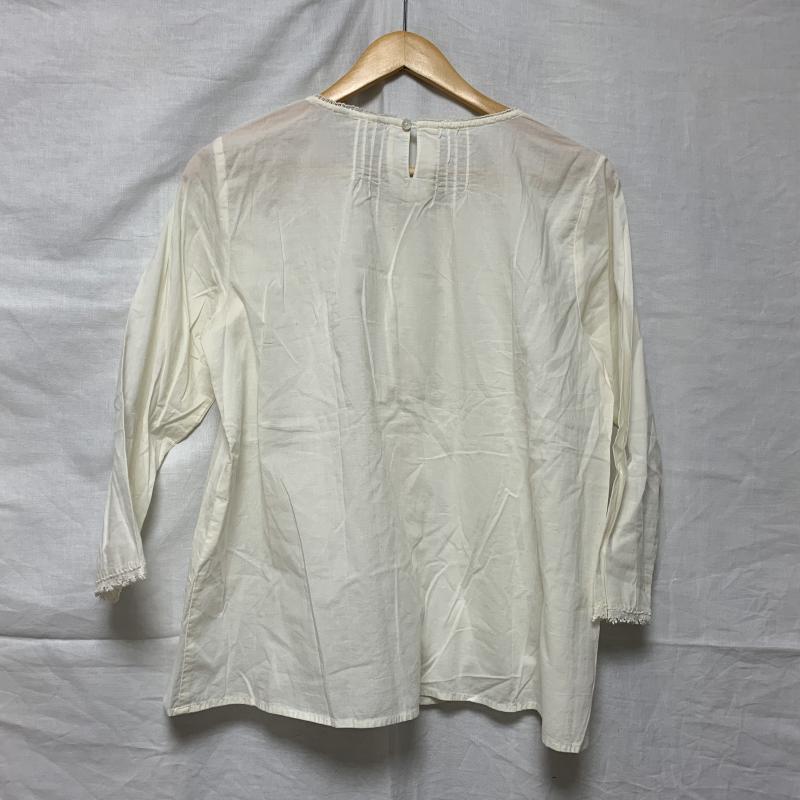 サマンサモスモス Samansa Mos2 カットソー 七分袖 M 無地 X  白 / ホワイト /  レディース USED 古着 中古 10033488