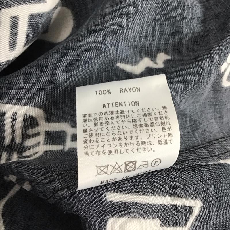 ルードギャラリー RUDE GALLERY シャツ、ブラウス 半袖 半袖シャツ プリントシャツ ポケットシャツ 3 プリント 黒 / ブラック / メンズ USED 古着 中古 10140512