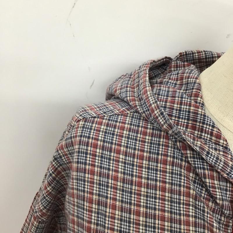 エルエルビーン L.L.Bean パーカー 長袖 WR004 プルオーバー S チェック マルチカラー / マルチカラー / レディース USED 古着 中古 10118816