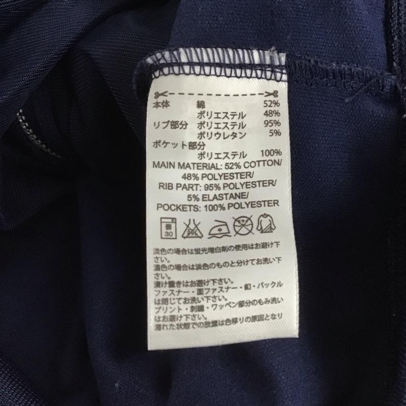 アディダス adidas ジャケット、上着 ジャンパー、ブルゾン s18698 ジップアップジャケット ジャージ アウター L ロゴ、文字 赤 / レッド / X 紺 / ネイビー / メンズ USED 古着 中古 10147618