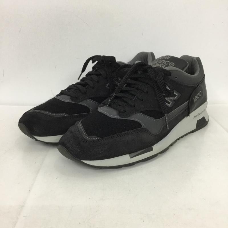 ニューバランス New Balance スニーカー スニーカー M1500DJ MADE IN UK 1500 40th Harris Tweed USA9 US:9 ロゴ、文字 黒 / ブラック / メンズ USED 古着 中古 10136686