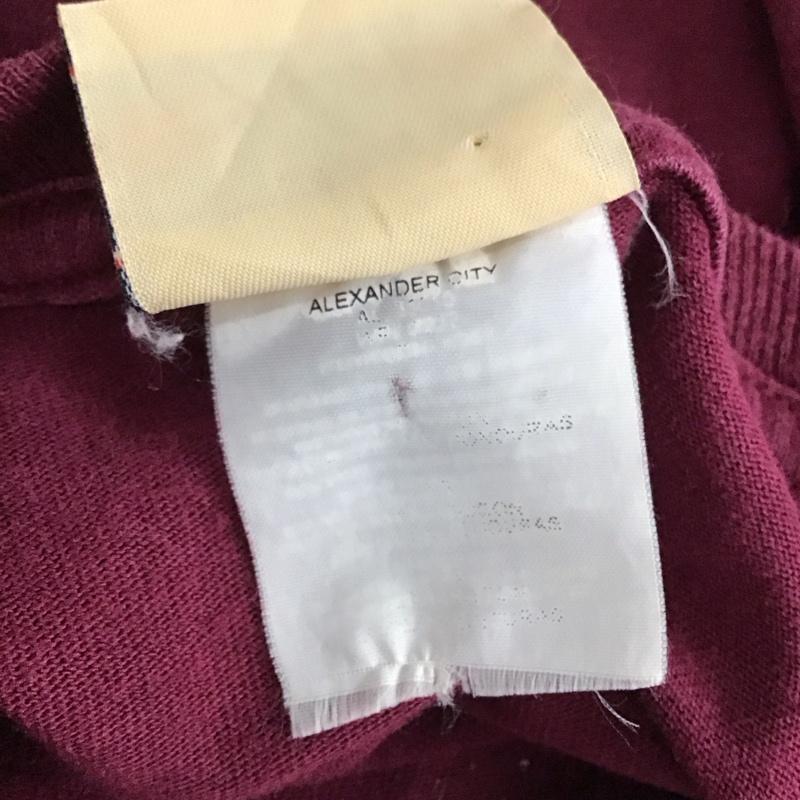 古着 USED Tシャツ 半袖 プリント えんじ / ワインレッド / レディース USED 古着 中古 10121281